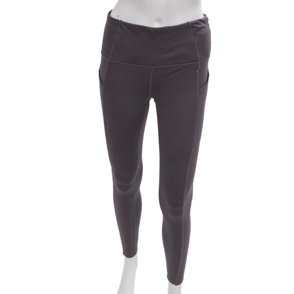 RBX Active Womens Ankle Gray Leggings Athleisure Polyester Size S